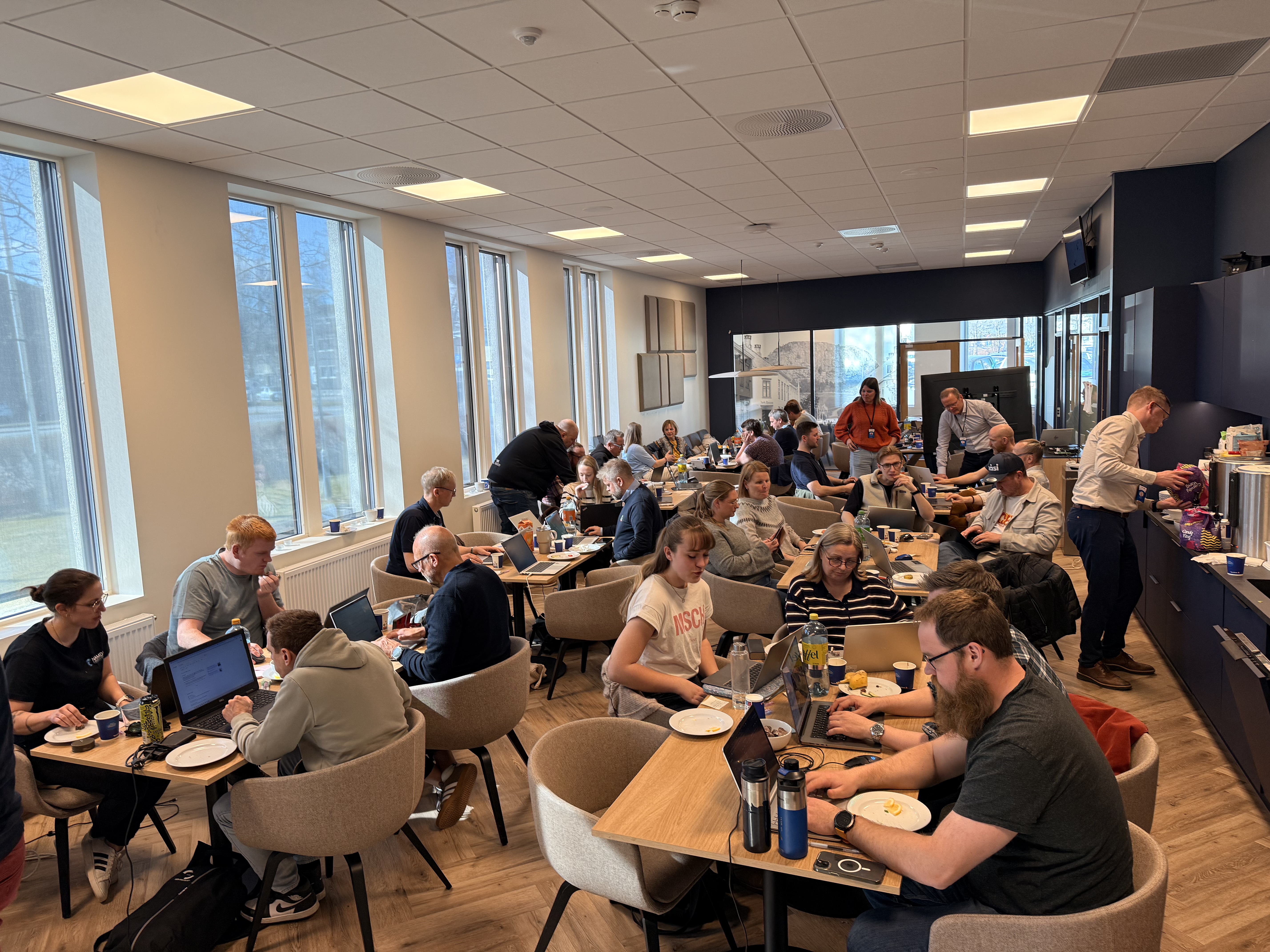 deltakere på vibe coding